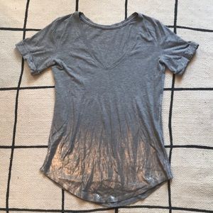 Lululemon love tee in gray/metallic